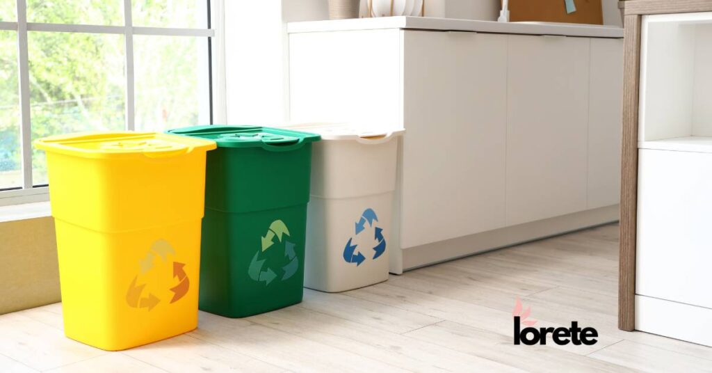 przechowywanie w nowoczesnej kuchni kosze na śmieci