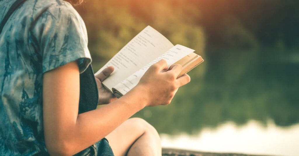 czytanie jako pasja czytanie nad wodą